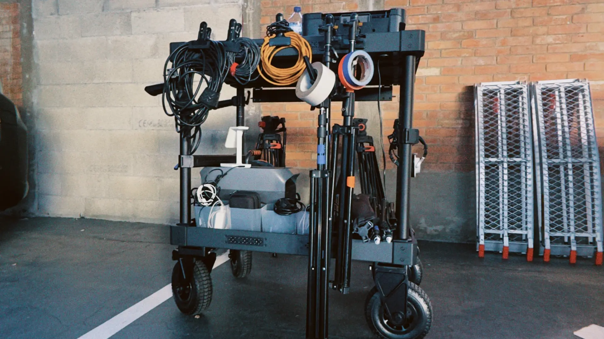 Le chariot de production