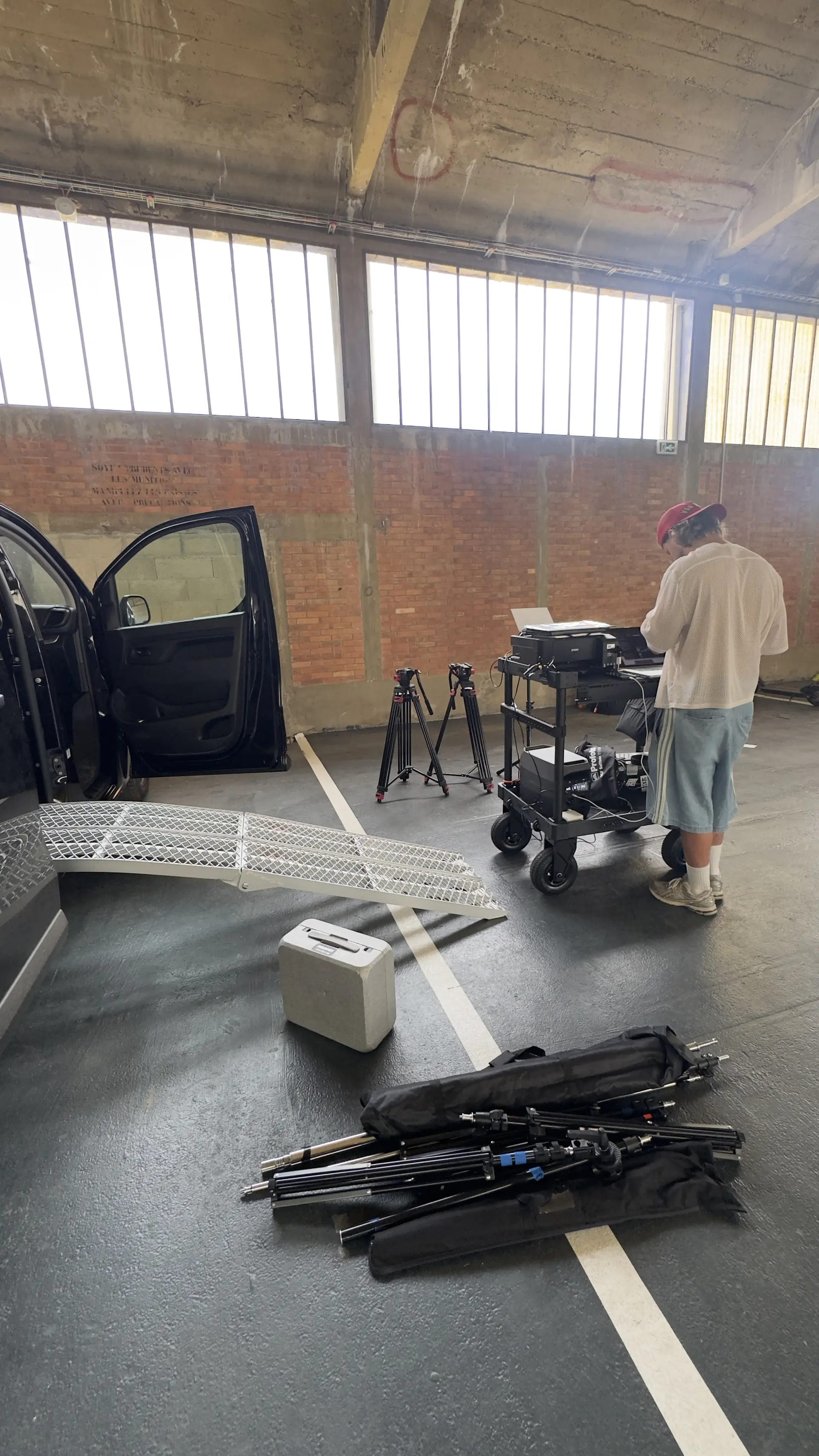 Preparation du plateau